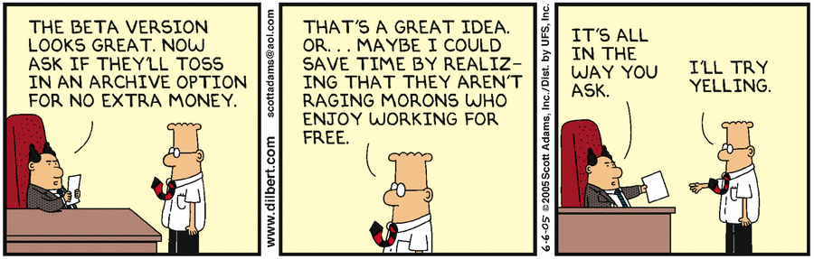 Dilbert Cartoon